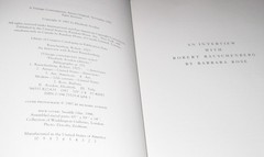 Robert Rauschenberg by Elizabeth Avedon (1987, Trade Paperback), 6 in X 9.25 in.