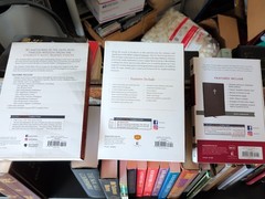 MINISTER’S BIBLE & BOOK LOT J4: 4 Bibles/Theology/History/Reference/Sermons WOW