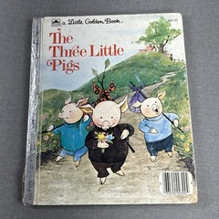 I’m T-Rex ~ Tootle ~ Baby Animals ~ Three Little Pigs 4 Little Golden Books