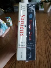 Lot Of 2 YUVAL NOAH HARARI Paperbacks (Homo Deus & Sapiens) New Sealed 2 Pack
