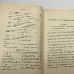 Antique History Book Essentials in English History Albert Perry Walker 1905 HC