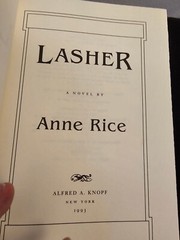 SIGNED Lasher by Anne Rice 1st Edition First Printing 1993 Personalized