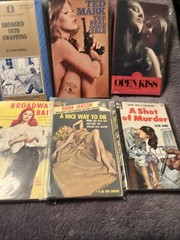 22 VINTAGE PAPERBACK PULP EROTIC SLEAZE SMUT GGA BOOKS 1950s 1960s RARE 1970’s