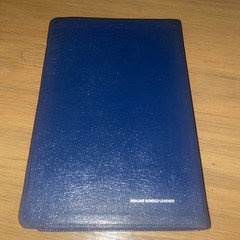 PROPHECY STUDY BIBLE NKJV NELSON 1465B GENUINE BONDED LEATHER JOHN HAGEE INDEXED
