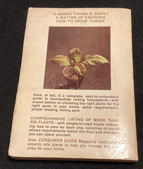 Consumer Guide Joy Indoor Plants Choosing Growing Caring 1975 Everything Need