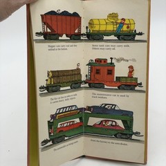 2 Richard Scarry Golden GoGo Books Vintage 1967 Trains Boats 60s Children’s