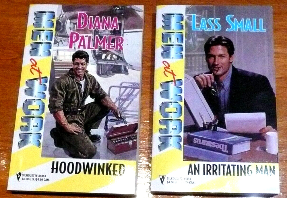 2 Men at Work Romances : HOODWINKED Diana Palmer & AN IRRITATING MAN Lass Small