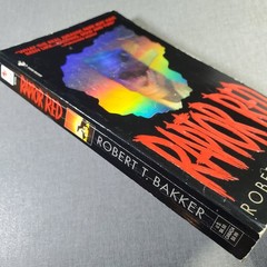 Raptor Red Robert T. Bakker 1996 First Paperback Edition Dinosaur Sci-Fi Bantam