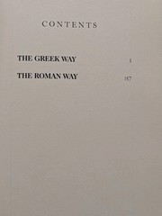 Greek Way Roman Way Edith Hamilton 1986 Bonanza Books Hardcover Omnibus Edition