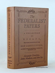 COMMON SENSE, FEDERALIST PAPERS, CONSTITUTION +3 *Set of 6 Leather Book Set NEW*