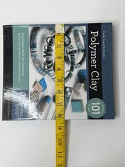 Polymer Clay 101 Book with DVD – Beginner Craft Techniques Jewelry Canes Crafts