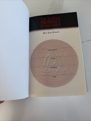 Tim LaHaye PROPHECY STUDY BIBLE KING JAMES Hardcover Dust Cover Left Behind
