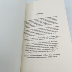DARLING by INDIA KNIGHT – Fig Tree Publishing – 2022 First Edition HC DJ