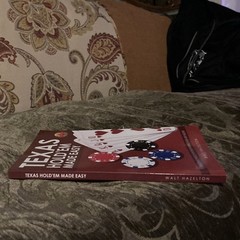 Texas Hold’em Made Easy by Walt Hazelton Paperback Card Games Poker Book