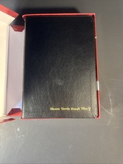 NKJV Study Bible, Premium Bonded Leather, Black, Red Letter Edition, Comfort New