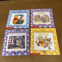 VTG Lot of 8 – Disney’s My Very First Winnie the Pooh Hardcover Books 1997-2002