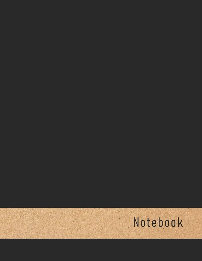 Blank Notebook Unlined Blank notebook with numbered pages 110 Pages, 8.5 x 11