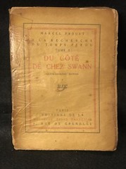 Du Cote De Chez Swann- Marcel Proust, 1919, Lot Of 3