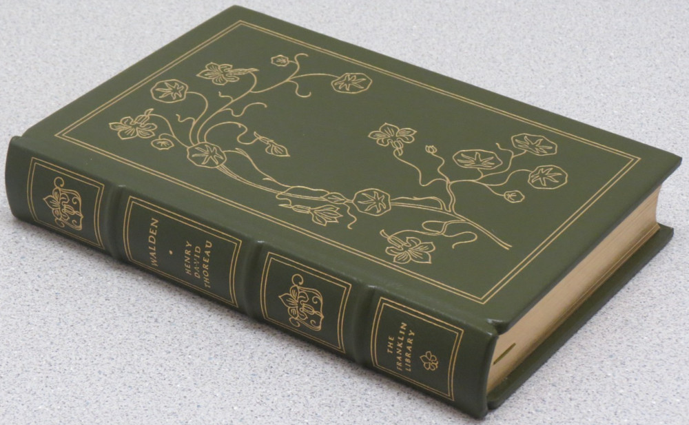 Walden by Henry David Thoreau – Franklin Library 1976
