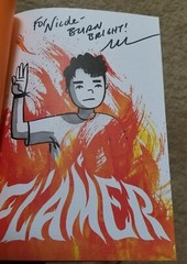 Flamer by Mike Curato (English) Hardcover Book Signed Autograph (See Photo)