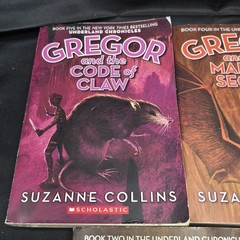 THE UNDERLAND CHRONICLES Series 1-5 set PB Lot Gregor Bane Curse Marks Claw