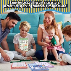 12 Pack Kids Pretend Play Notepads 4 x 6 Inch Playtime Pads for Kids 40 Pages…