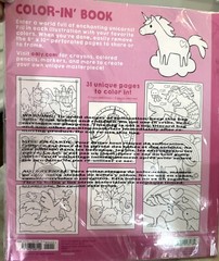 OOLY Enchanting Unicorn Coloring Book 31 Perforated Pages Kids New Sealed