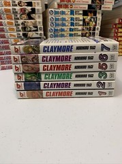 Claymore Manga Shonen Jump Advanced Books Norihiro Yagi – Lot of 6- #1,2,3,5,6,7