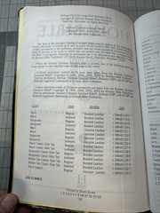 CSB Holy Bible – Large Print UltraThin, Black Genuine Leather, 2004 Holman Ref