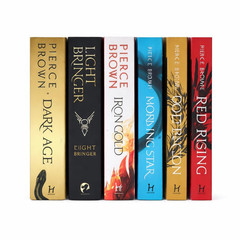 Red Rising Series 6 Books Set – Red Rising, Golden Son, Morning Star, Iron Gold,