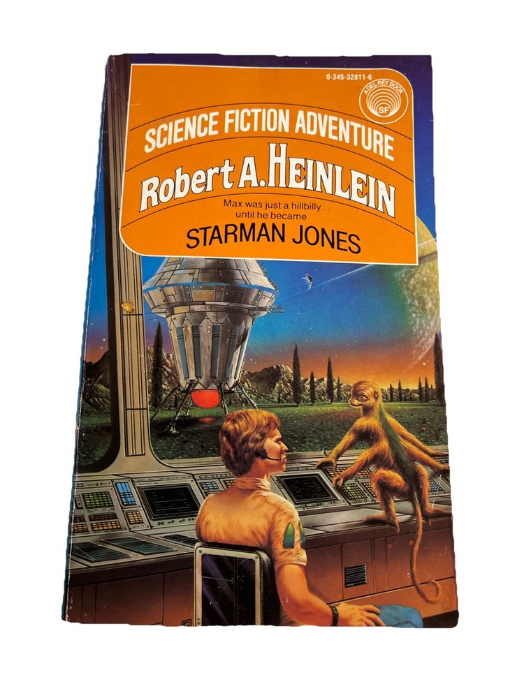Starman Jones by Heinlein, Robert A. 1975 Science Fiction Adventure Vintage