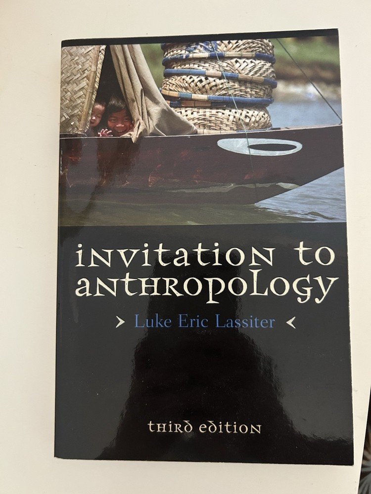 Invitation to Anthropology Paperback Luke Eric Lassiter