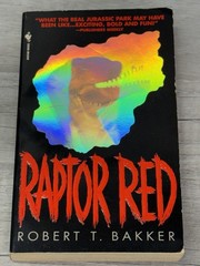 Raptor Red Robert T. Bakker 1996 First Paperback Edition Dinosaur Sci-Fi Bantam