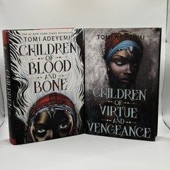 Tomi Adeyemi Children of Blood and Bone Legacy Of Orisha Trilogy HCDJ