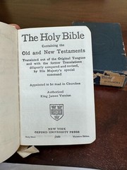 1946 OXFORD BIBLE WITH BOX (011205X0ES) – CHURCH – GOD – JESUS