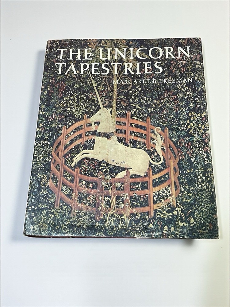 The Unicorn Tapestries by Margaret B. Freeman Hardcover Table Book Large