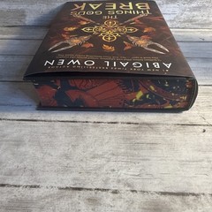 New! The Things Gods Break By Abigail Owen 2025, Hardcover First Edition