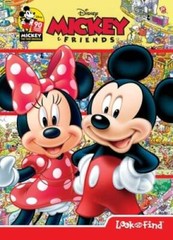 Disney – Mickey Mouse and Minnie Mouse Look and Find – PI Kids – GOOD