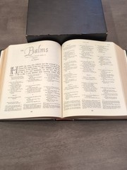 The New American Bible Special Family Edition Triple Column Catholic Press-world