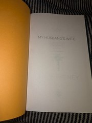 My Husband’s Wife by Alice Feeney Hardcover New 2026 First Edition