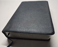 Zondervan Genuine Leather NIV Application Study Bible Navy Red Letter