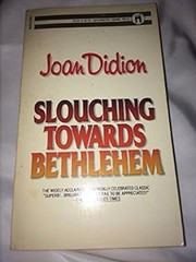 Slouching Towards Bethlehem Mass Market Paperbound Joan Didion