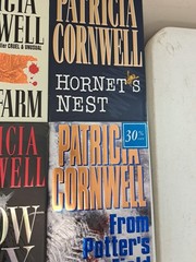 Lot Of 10 1st Edition Hardcovers-Patricia Cornwell Thrillers-The Body Farm-ETC