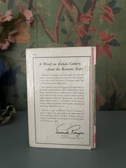Vintage 1955 The Talisman Italian Cookbook Ada Boni HC Crown Ronzoni Recipes