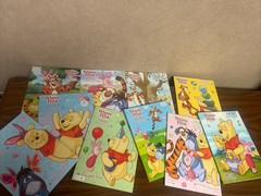 HUGE Winnie The Pooh Bear Disney Coloring Book 10 Lot Friends Are Fun New
