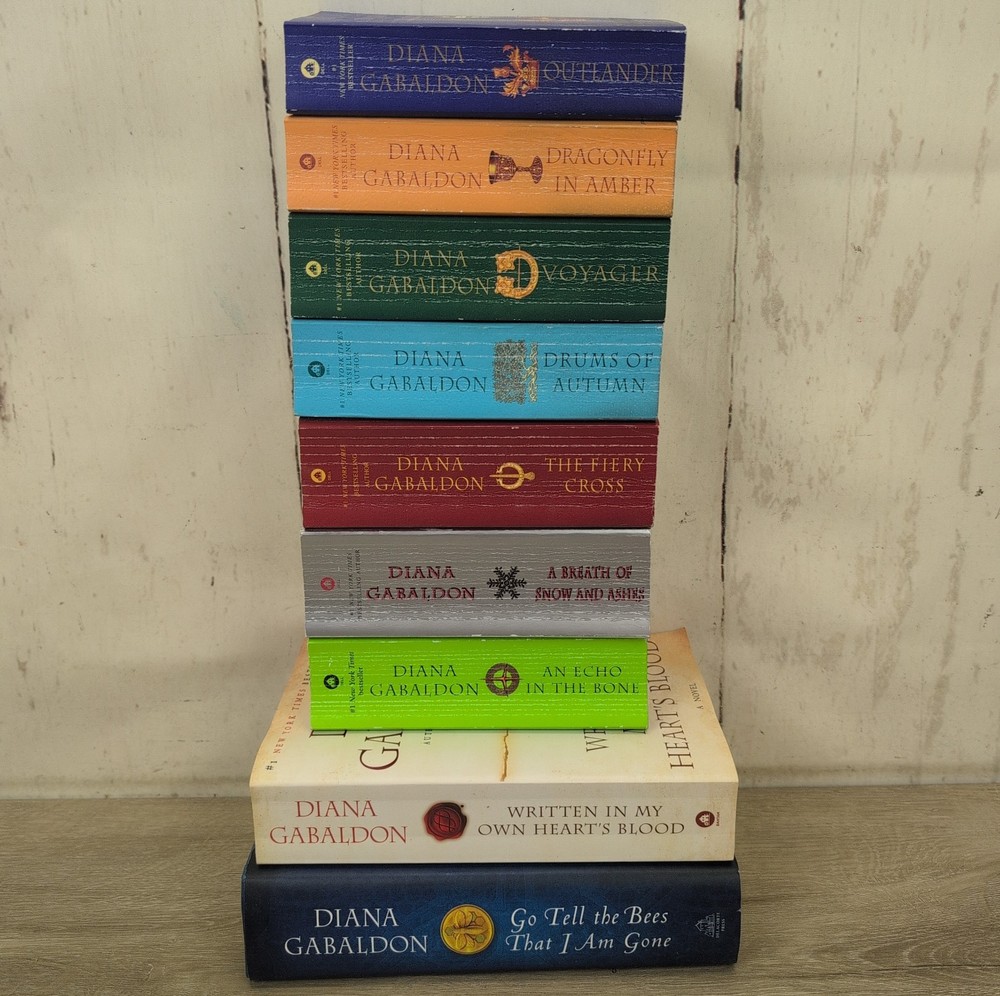 Diana Gabaldon Outlander Complete Series Set # 1-9 Books Paperback / HC Mix Set