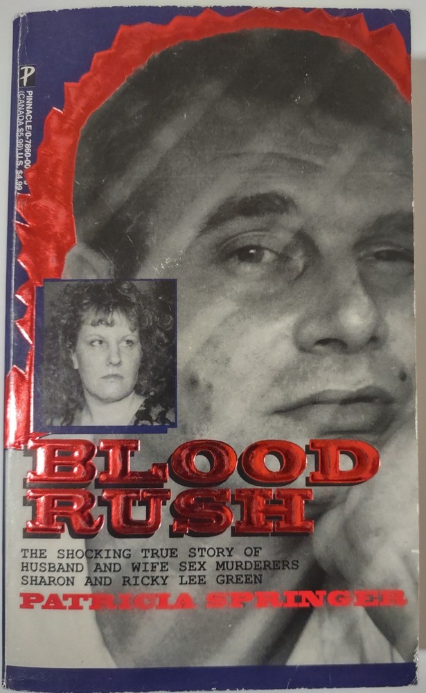 Blood Rush, Shocking true story, Patricia Springer, Good Condition