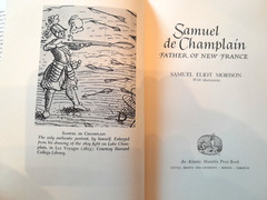 SAMUEL DE CHAMPLAIN-Father of New France-SAMUEL ELIOT MORISON-Superb 1st HC w/DJ
