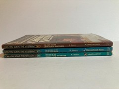 Lot CAN YOU SOLVE MYSTERY 2, 7, 9 HAWKEYE COLLINS Star Ship SNATCHER lot of 3 pb