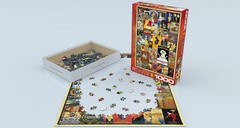 Alte Werbeposter (Puzzle) Eurographics